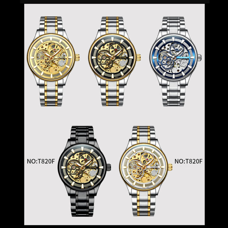 1073800652-1.jpg Watches TEVISE Top Brand Luxury Automatic Mechanical Male Sport Clock Army Stainless Steel Casual Men Wrist watch – Bild 5
