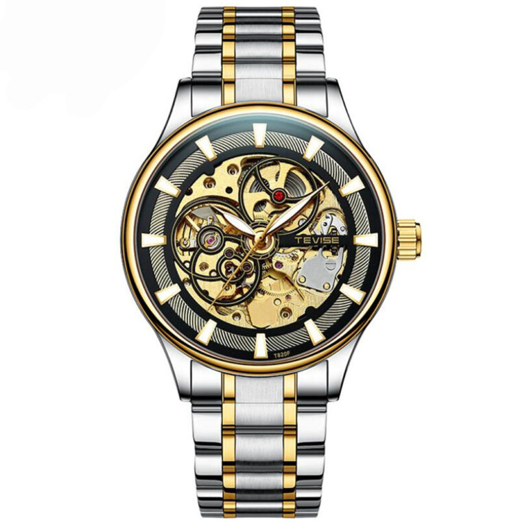 1098689036-1.jpg Watches TEVISE Top Brand Luxury Automatic Mechanical Male Sport Clock Army Stainless Steel Casual Men Wrist watch – Bild 6