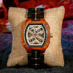 Automatische mechanische Uhr Herrenuhr BOBO BIRD Holz Armbanduhr – Bild 4