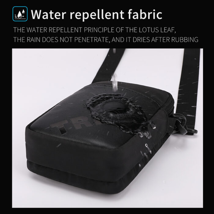 Herren Umhängetasche Gürteltasche Hals Handytasche für Herren Umhängetasche Geldbörse Mann Handtasche – Bild 4