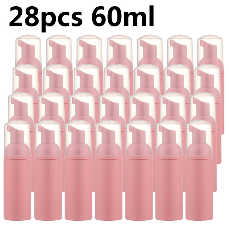 28PCS 60Ml foam bottle soap mousse liquid dispenser plastic Empty Cosmetic foam shampoo lotion bottle foam bottle – Bild 2