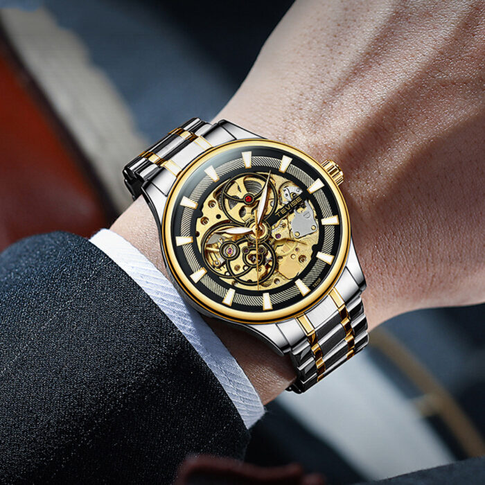 Watches TEVISE Top Brand Luxury Automatic Mechanical Male Sport Clock Army Stainless Steel Casual Men Wrist watch – Bild 2