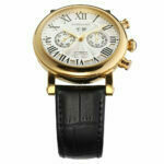 Luxury Design Men's Mechanic Watches Leather Strap Butterfly Clasp Male Clock Auto Date Day Month Calendar Wristwatches for Man – Bild 3