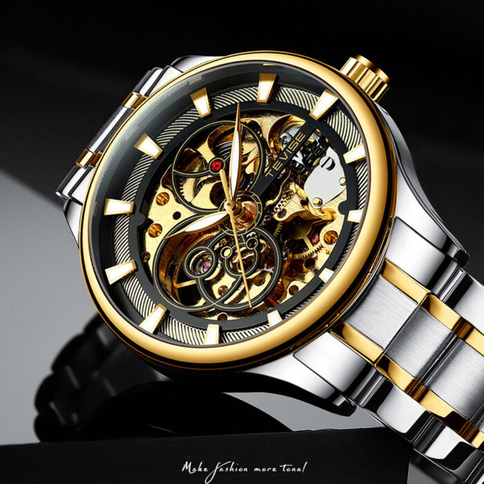 Watches TEVISE Top Brand Luxury Automatic Mechanical Male Sport Clock Army Stainless Steel Casual Men Wrist watch – Bild 3