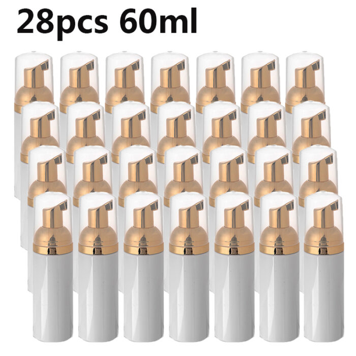 28PCS 60Ml foam bottle soap mousse liquid dispenser plastic Empty Cosmetic foam shampoo lotion bottle foam bottle – Bild 1