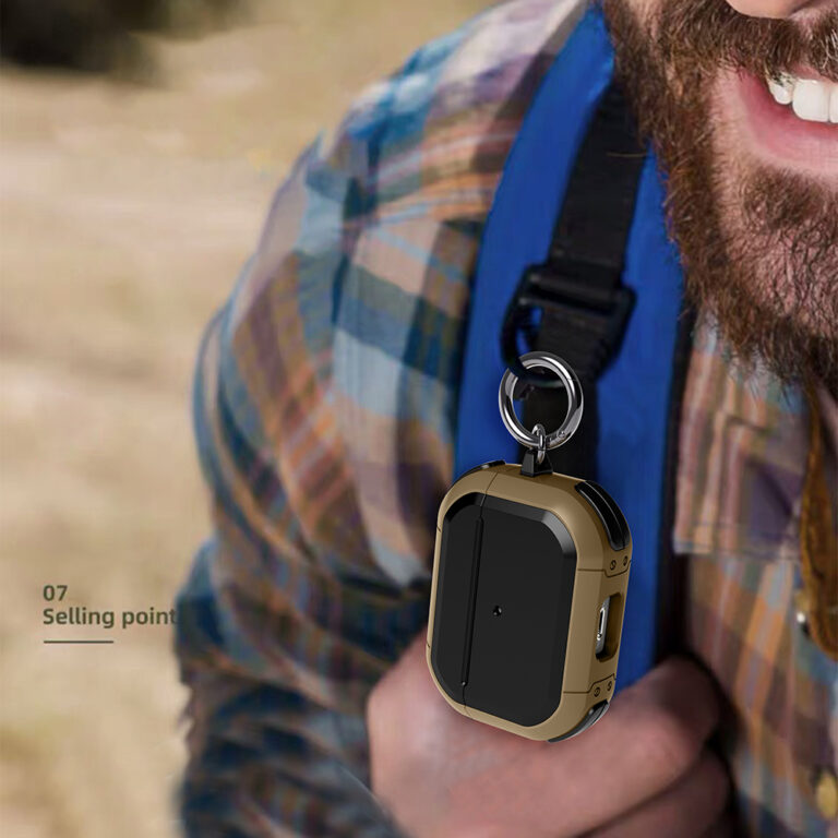 Schutzhülle für Apple Airpods Pro 1 2 3 Case Anti-Fall Abdeckung Zubehör mit Schlüsselanhänger – Bild 6