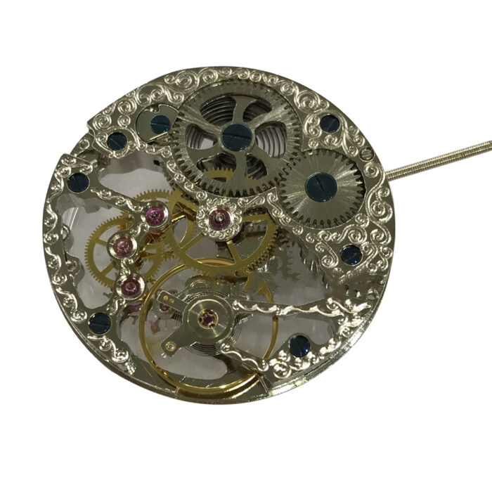 17 Jewels Carved Movement 6497 Watch Full Skeleton Hand-Winding Mechanical Movement For ETA 6497 Watch movement Repair parts – Bild 4