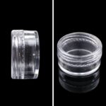 10/20/30/50 Stücke Make-up Organizer Boxen Durchsichtiger Kunststoff Schmuck Perlen Aufbewahrungsbox Tragbare Kleine Runde Kosmetikbehälter Gläser 2,5 ML – Bild 5