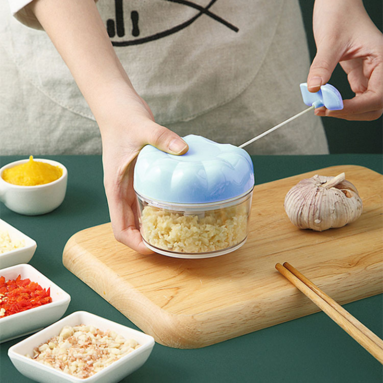 478462024.png Multi-function Garlic Grinding Chopper Manual Garlic Press Food Vegetables Cutter Meat Grinders Kitchen Gadgets pepper corn – Bild 1