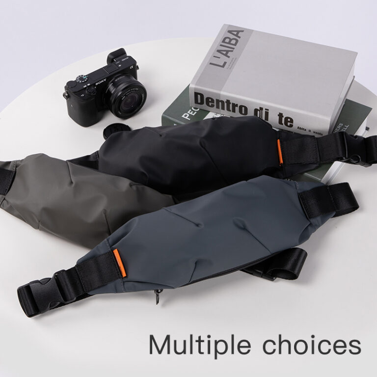 Hk Männer Pack Outdoor Sport Laufen Radfahren Taille Tasche Pack Männlichen Mode Schulter Gürtel Tasche Reise Telefon Beutel taschen – Bild 3