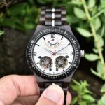 BOBO BIRD Herren mechanische Holzuhren Uhrwerk Business Luxus automatische Armbanduhren für Herren tolle Geschenkbox