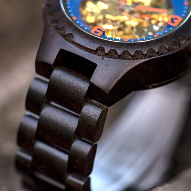 Man Automatic Machinery Watches BOBO BIRD Wood Waterproof Men's Watches Fashion Luxury Design Accept Customized Great Gift Box – Bild 3