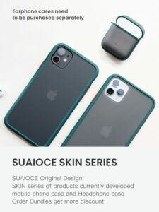 SUAIOCE Original Shockproof Case For iPhone 11 Pro Max X XS XR MAX 7 8 Plus SE 2020 Transparent Cover Silicone Case – Bild 5