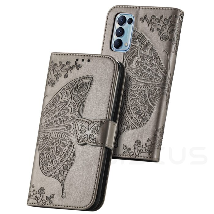 Butterfly Flip Case For OPPO Realme C3 C11 C12 C15 6S 6i 7i 7 6 Pro 8 A53 A52 A72 A73 A54 A74 5G A53S A91 A15 A5 A9 2020 – Bild 6