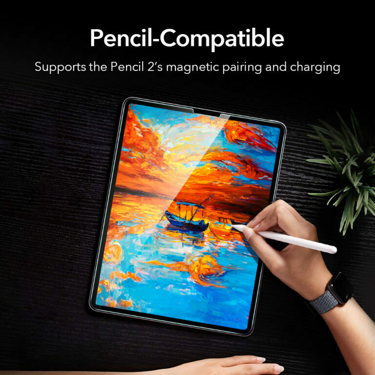 H16b94141c287432ab332ae3c7391ecbdf.jpg ESR for iPad mini 6 Screen Protector for iPad Pro 11 for iPad Air 4 for iPad 9 8 7 10.2 11 12.9 2021 2020 1PC HD Tempered Glass – Bild 6