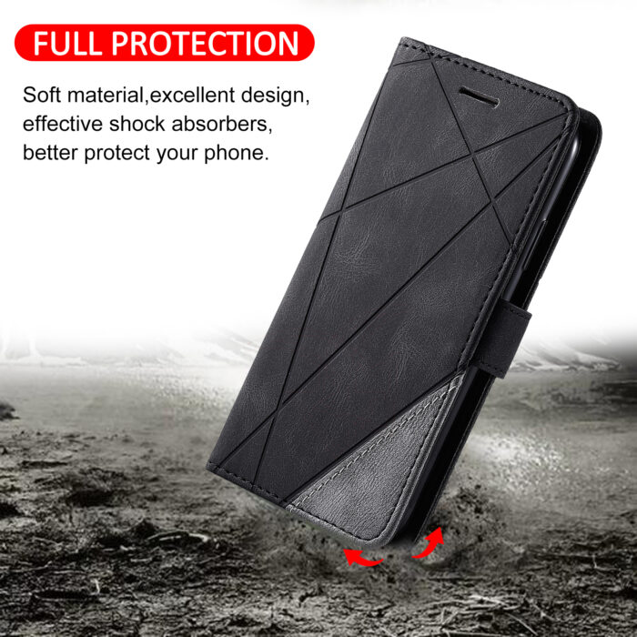 Etui Wallet Flip Stand Case For OPPO A52 A72 A92 A53 A53S A73 A93 A54 A74 A94 A55 A95 5G Realme 5 5S 5i 6 6S 7 7i 8 Pro C3 Cover – Bild 3