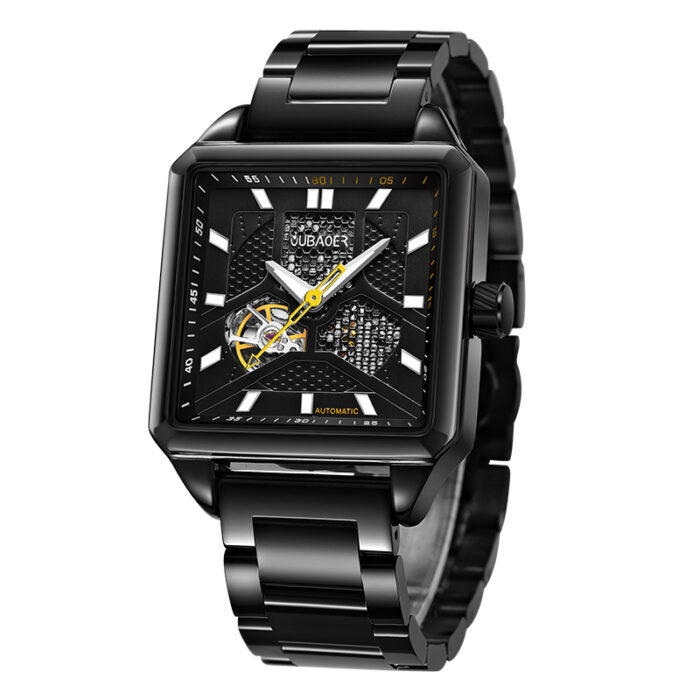 Armbanduhren Skeleton Mechanische Uhr Männer Automatische Männliche Uhr – Bild 6