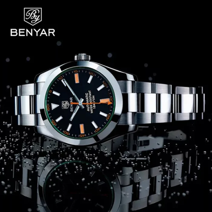 BENYAR Mechanical Wristwatches Business Automatic Sport Watches for Men – Bild 1