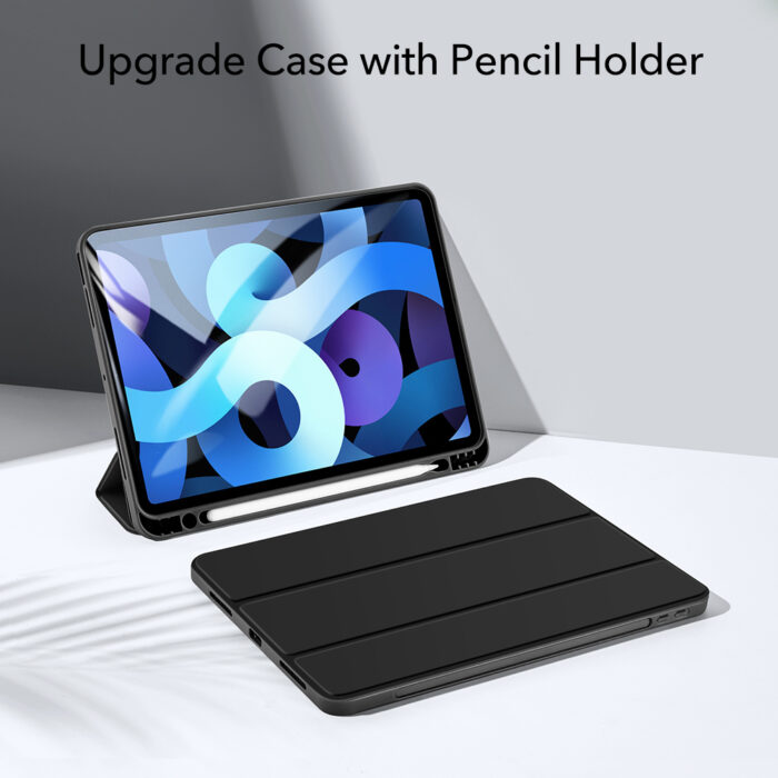 ESR for iPad Air 4 Case Rebound Pencil Case Auto Sleep/Wake Smart Cover for iPad Air4 2020 Soft Flexible Case with Pencil Holder – Bild 2