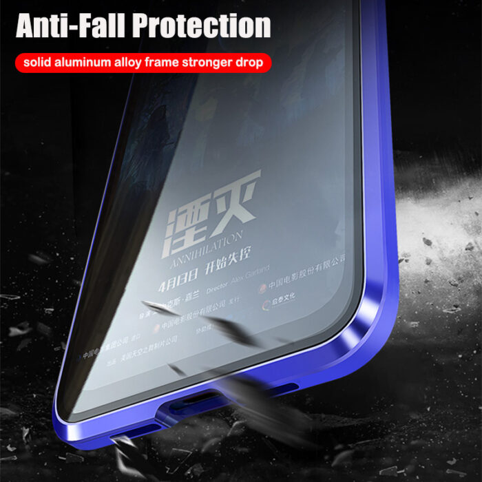 Magnetic Adsorption Glass Case for Xiaomi Redmi Note 9S Note 8 Pro 8T Mi 9 Lite Mi 10 Pro K20 K30 Pro Metal Magnet Cover Cases – Bild 4