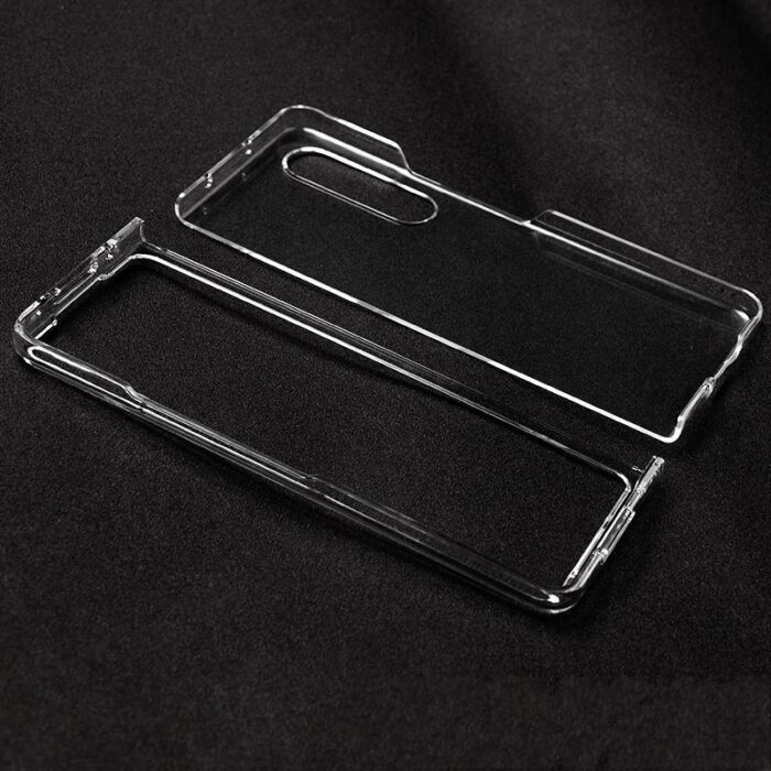 Transparent Front Back Protection Clear Case For Samsung Galaxy Z Fold3 – Bild 3