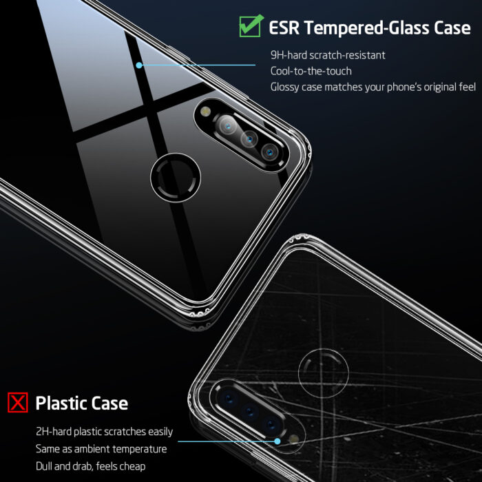 ESR Case for Huawei P20 P30 P40 Pro P30 Lite Tempered Glass Case for Huawei Mate 20 Mate30 Pro Honor V30 Back Cover Glass Fundas – Bild 3