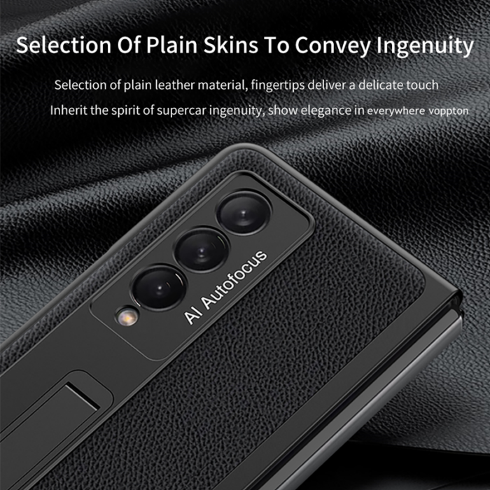 For Samsung Galaxy Z Fold 3 2 5G Bracket Pen Slot Case Cover – Bild 3