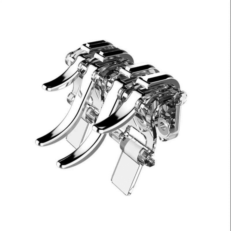 Game Controller Mobile Phone Gamepad Mobile Joystick Trigger Aim Shooting L1 R1 Metal ABS Key Button for IPhone Android – Bild 2