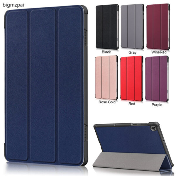 Smart Cover for Lenovo Tab M10 Fhd Plus Tb-x606f/x M10 Plus 10.3/ M10 Hd X505f X605 10.1"