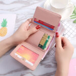 Cute Women Wallet Card Holder Female Girls Card Case Mini Tassel Small Wallet Coin Purse Short Multi-card Pocket Wallet – Bild 5