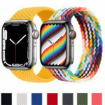 Braided Bracelet Solo Loop Elastic Belt for Apple iWatch