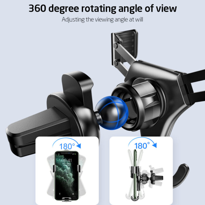 ESR Car Phone Holder For iPhone Gravity Mobile Phone Holder Universal Car Mobile Phone Holder Air Vent Mount Stand for 4-7 inch – Bild 3