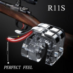 Game Controller Mobile Phone Gamepad Mobile Joystick Trigger Aim Shooting L1 R1 Metal ABS Key Button for IPhone Android – Bild 3