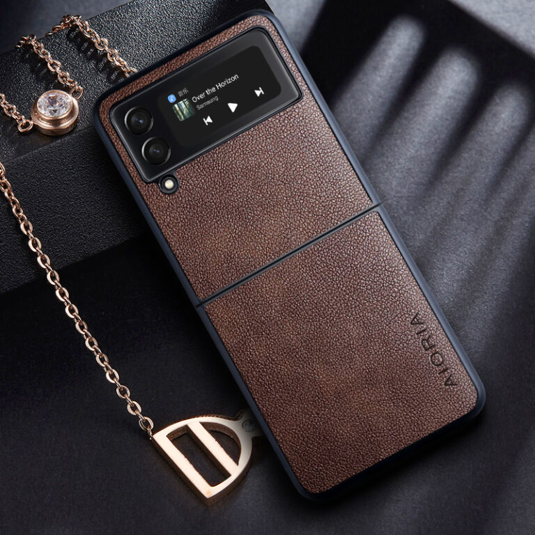 Case for Samsung galaxy Z Flip3 5G with Retro business Skin design phone cover for samsung galaxy z flip 3 5g case – Bild 1