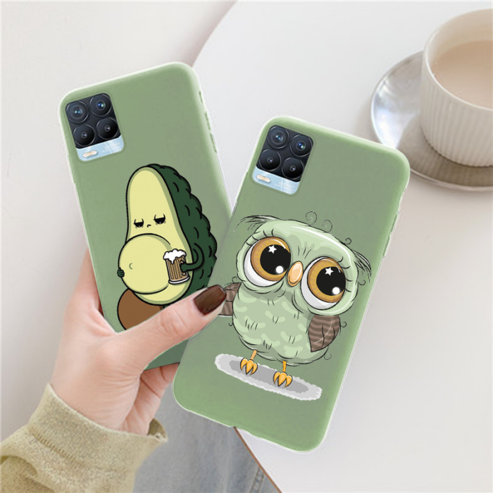 For OPPO Realme 8 Pro Case Phone Cover Soft Silicone Flower Cases For Realme8Pro Bumper On Realme 8 Protective Dinosaur Fundas – Bild 5