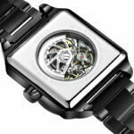 Armbanduhren Skeleton Mechanische Uhr Männer Automatische Männliche Uhr – Bild 2