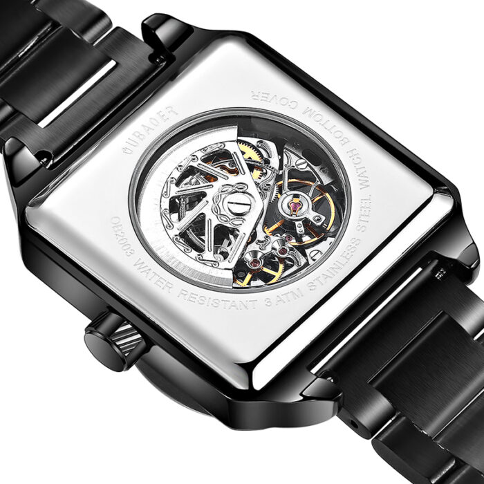 Armbanduhren Skeleton Mechanische Uhr Männer Automatische Männliche Uhr – Bild 2