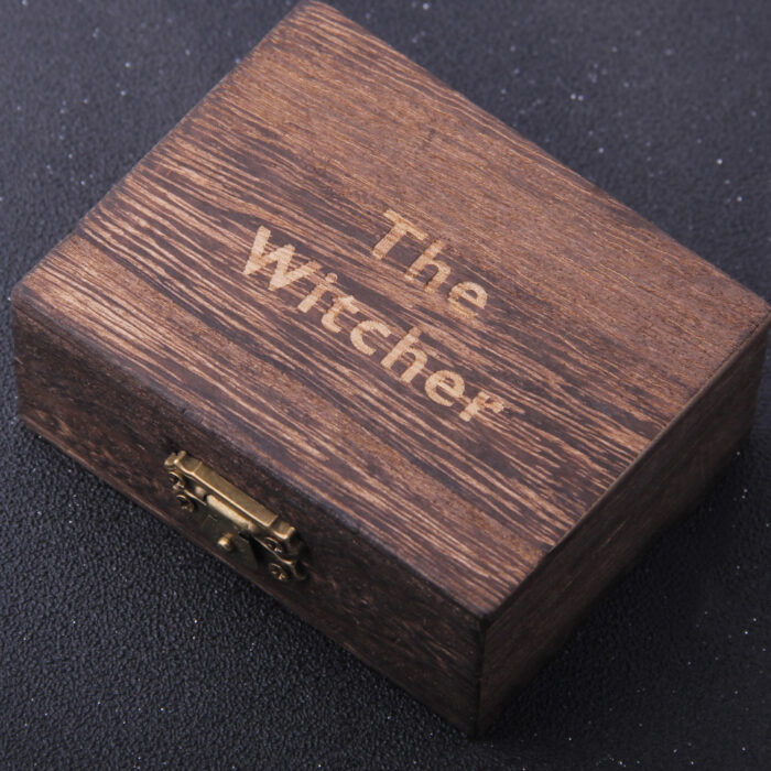 Punk Rock Vintage Stainless Steel Thor's Axe Head Pendant Necklace – Bild 6