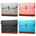 Wool Felt Laptop Sleeve Bag For Macbook Air Pro Retina 11 12 13 15 Inch Notebook String Handbag Cover Case for Macbook Touch Bar – Bild 3