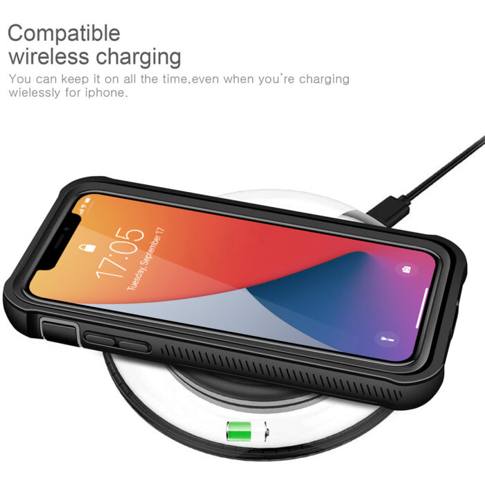 360 Full Body Screen Protector Transparent Case For iPhone 12 Pro Max Mini 11 Xs X Xr 6 6S 7 8 Plus SE2 Shockproof Phone Cover – Bild 6