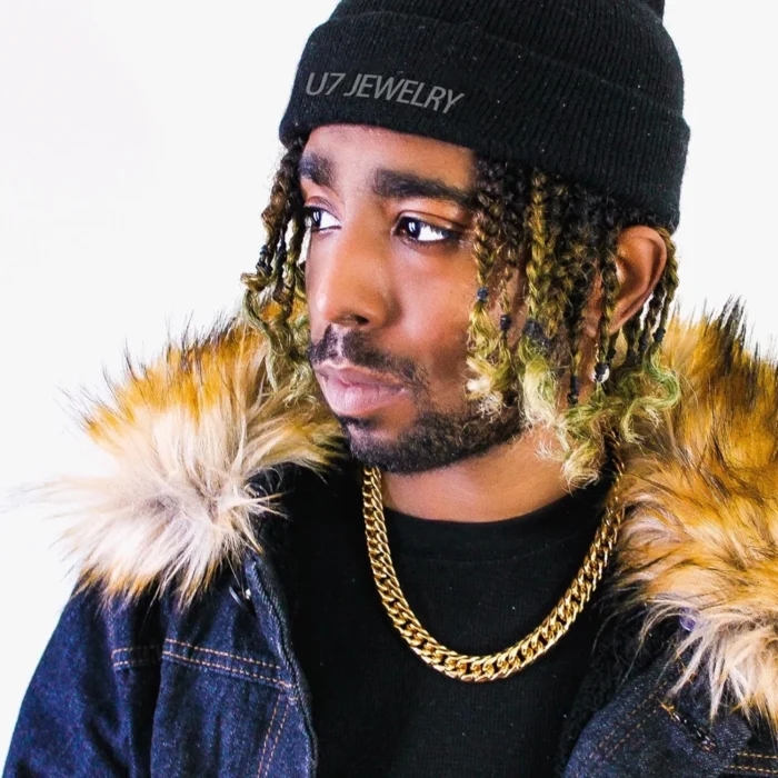 U7 Men Thick Chain Necklace Gold Chain 6/9/13MM Miami Cuban Chain Necklace 14"-30"  Stainless Steel Chunky Necklace N453 – Bild 2