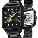 Armbanduhren Skeleton Mechanische Uhr Männer Automatische Männliche Uhr