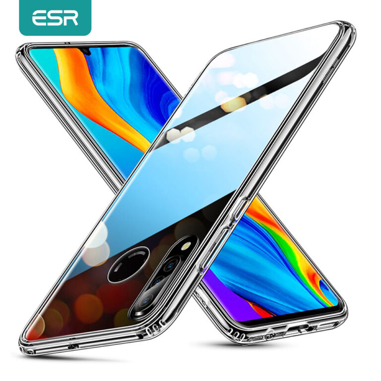 H95794812e5f2447ea4a17de9386ef0c83.jpg ESR Case for Huawei P20 P30 P40 Pro P30 Lite Tempered Glass Case for Huawei Mate 20 Mate30 Pro Honor V30 Back Cover Glass Fundas – Bild 1