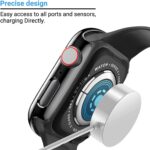 Glass+Cover for Apple Watch 45mm 41mm 44mm 40mm 42mm 38mm Case,Full Defense Coverage Screen Protector for iWatchSE 7 6 5 4 3 2 1 – Bild 3