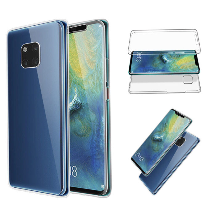 360 Double Silicone Case for Huawei P30 P20 Pro Y9 Y6 Y7 Prime 2019 Case for  Mate 10 20 Lite P Smart Plus Nova 2i 3E 10i Cases – Bild 2