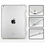 TPU Silicone With Pencil Holder Cover Clear Case For Apple iPad – Bild 6