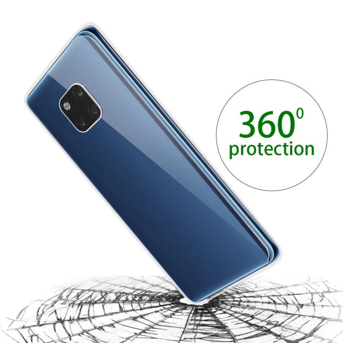 360 Double Silicone Case for Huawei P30 P20 Pro Y9 Y6 Y7 Prime 2019 Case for  Mate 10 20 Lite P Smart Plus Nova 2i 3E 10i Cases – Bild 6