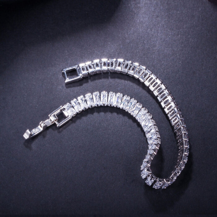 CWWZircons High Quality Cubic Zirconia Stones Luxury Yellow Gold Dubai Jewelry Wrap Bracelet for Women Wedding Party Gift CB029 – Bild 5