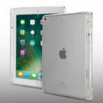 TPU Silicone With Pencil Holder Cover Clear Case For Apple iPad – Bild 2