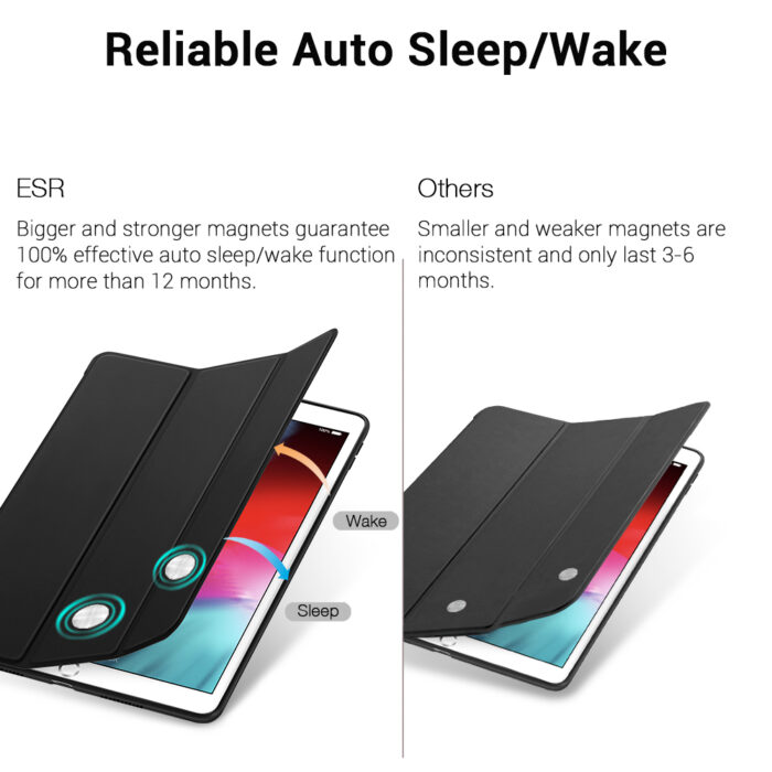 ESR Case for iPad mini 5 Air 3 2019 Air 3 TPU Back Magnet Smart Cover for iPad 7 7th Gen 10.2 for iPad Pro 2020 11 12.9 – Bild 6